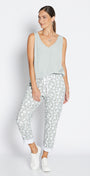 Philosophy Australia Travel printed Bengaline relaxed pant in Deco, sustainable slow fashion made in Australia
