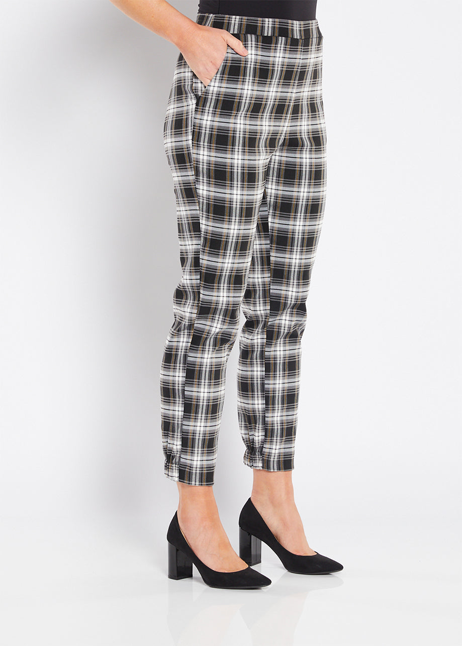 Philosophy Australia Daryl Check Trousers in Plaid, made in Australia