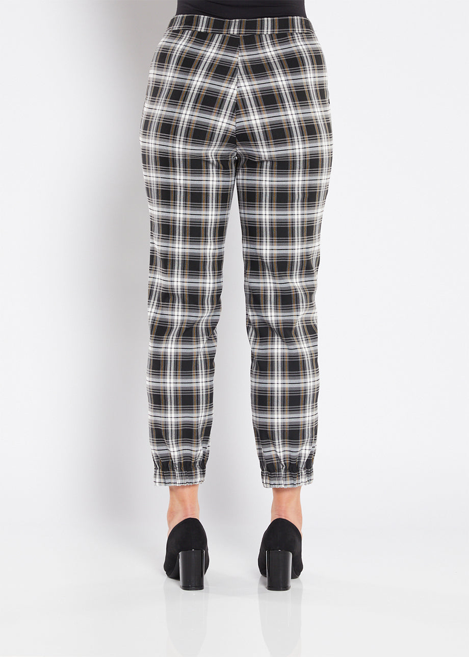 Philosophy Australia Daryl Check Trousers in Plaid, made in Australia