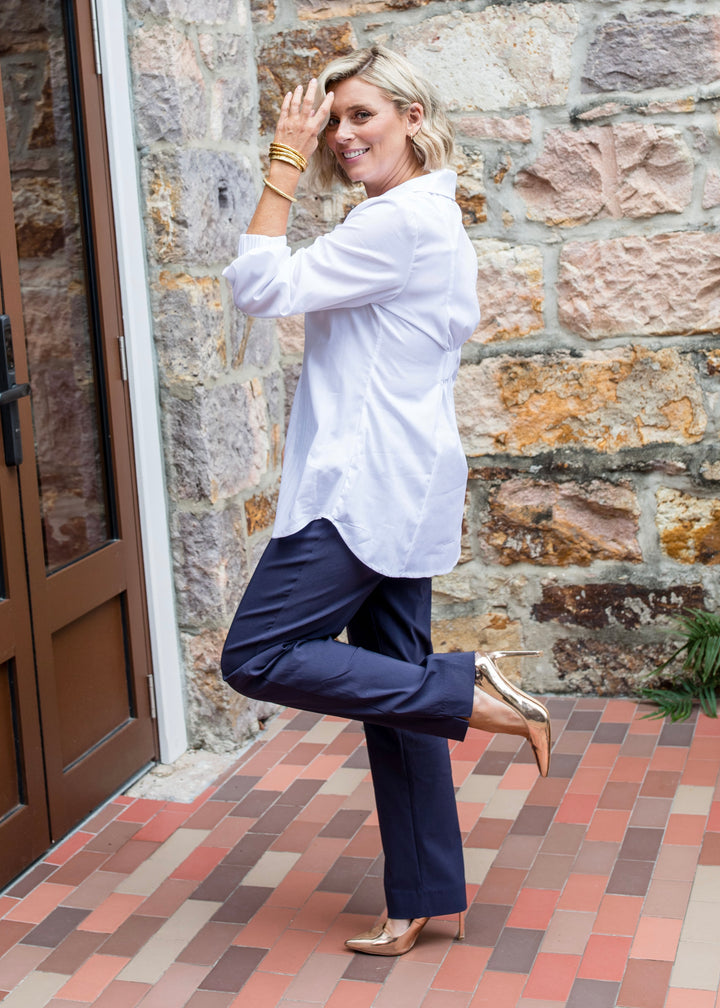 Gem Miracle Bengaline Pants in French Navy