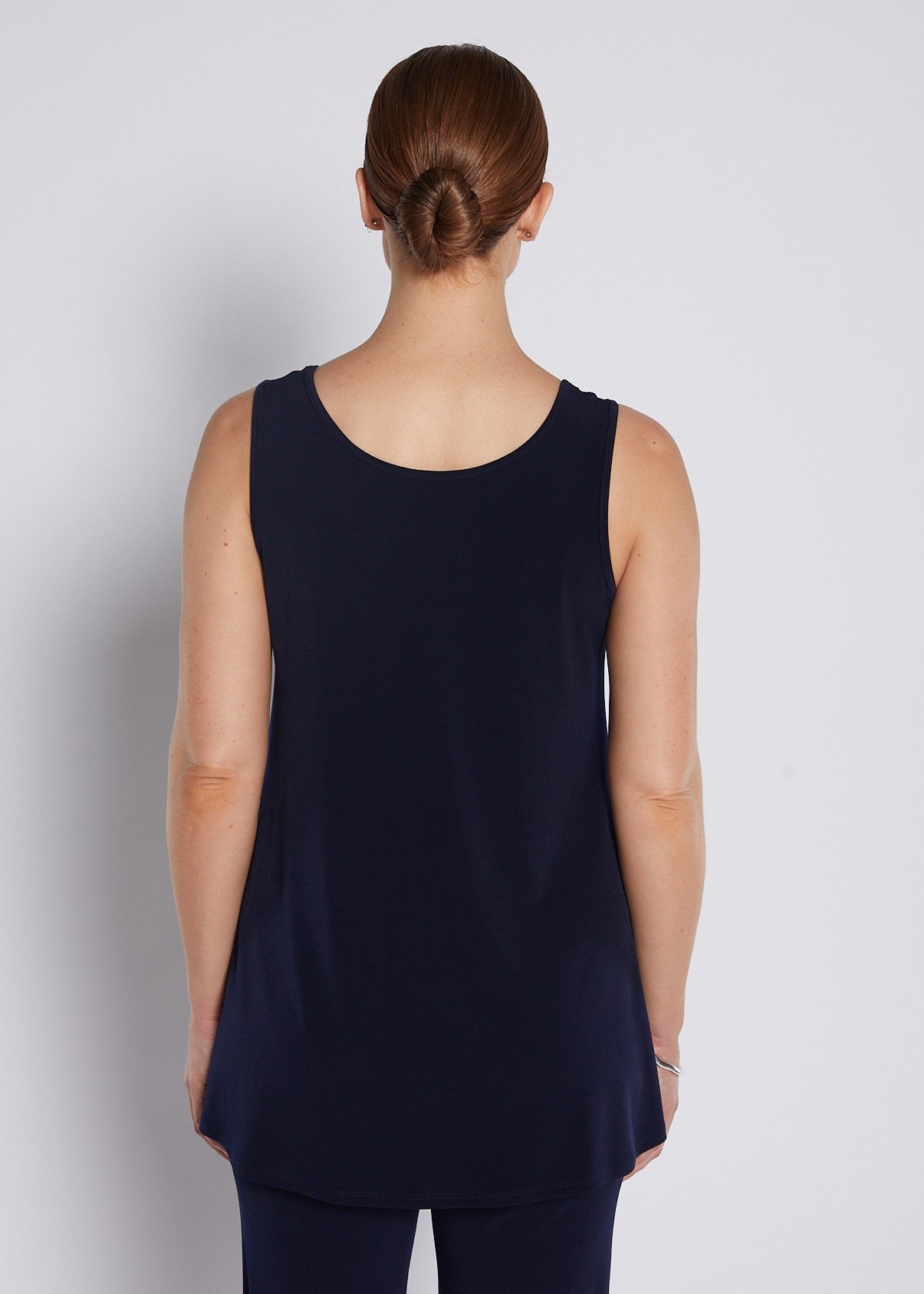 Jersey Reversible Swing Tank in Navy
