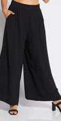 Philosophy Australia Franco ultra-wide  Women's pants in black, made in Australia