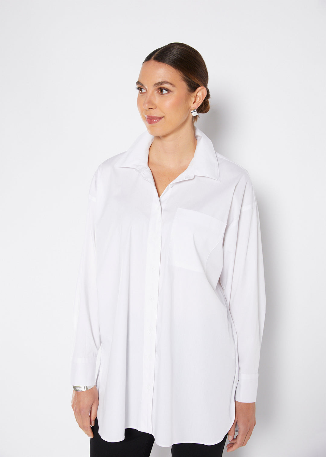Philosophy Australia Jojo City Shirt in White, made in Australia