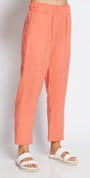 Philosophy Australia Jones Linen Trousers in Apricot