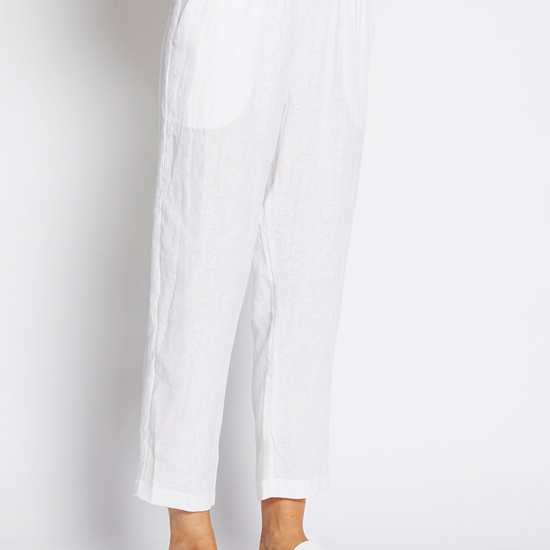Philosophy Australia Jones Linen Trousers in White