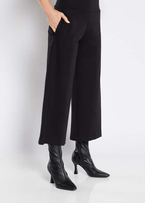 Philosophy Australia Kaste Ponte Pants in Black, made in Australia