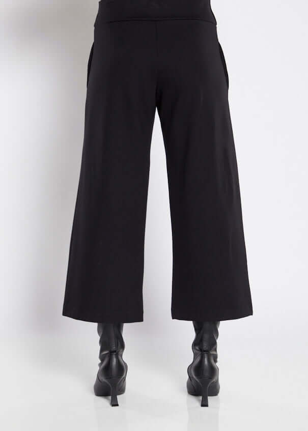 Philosophy Australia Kaste Ponte Pants in Black, made in Australia