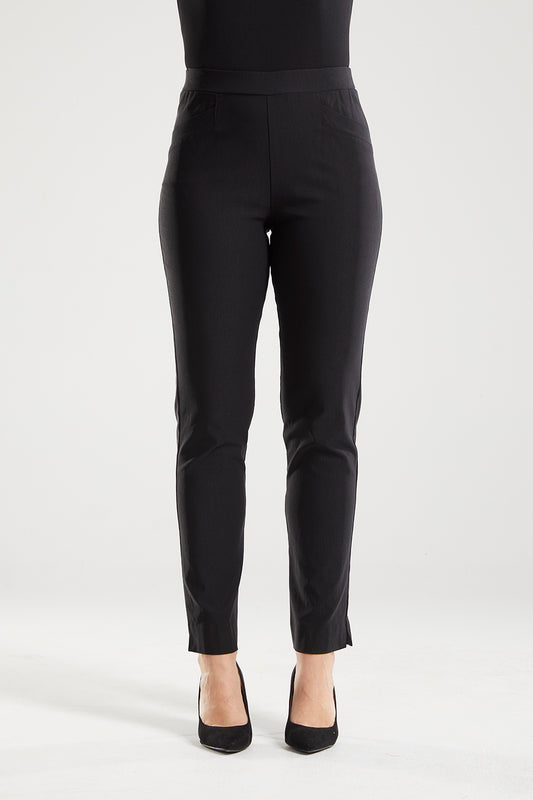 Leonie Bengaline Inner Warmth pocket pants in black