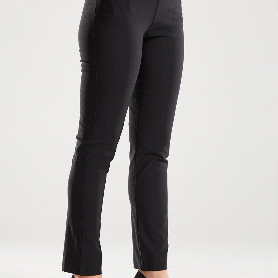 Bengaline Stretch Inner Warmth Pants with Pockets in Navy