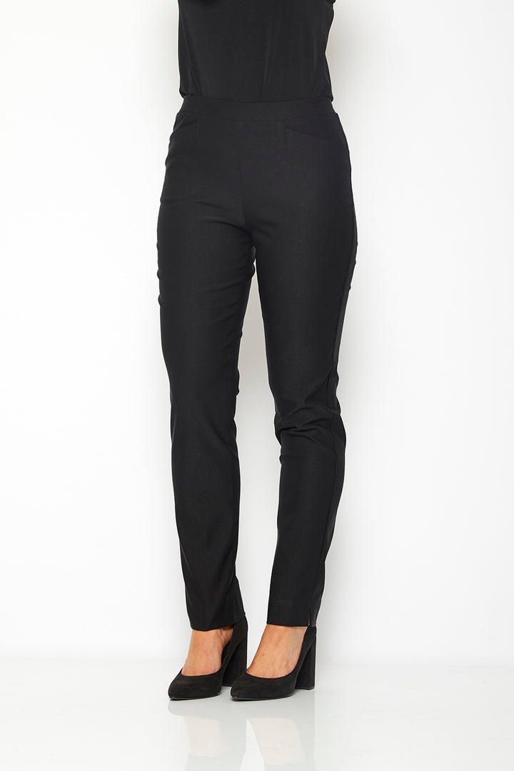 Leonie Inner Warmth Bengaline pocket pants in navy