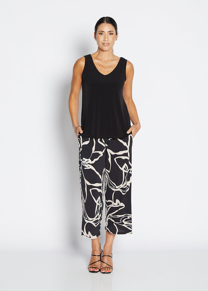 Yogi slinky jersey culottes in Lotus, sustainable slow fashion made in Australia by Philosophy Australia