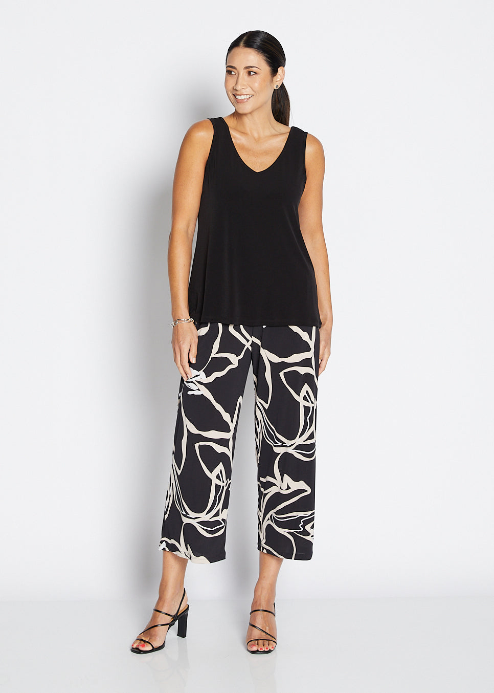 Yogi slinky jersey culottes in Lotus, sustainable slow fashion made in Australia by Philosophy Australia