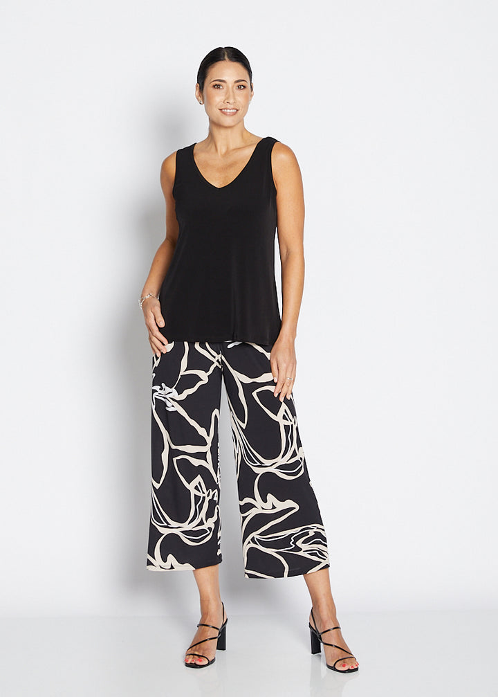 Yogi slinky jersey culottes in Lotus, sustainable slow fashion made in Australia by Philosophy Australia
