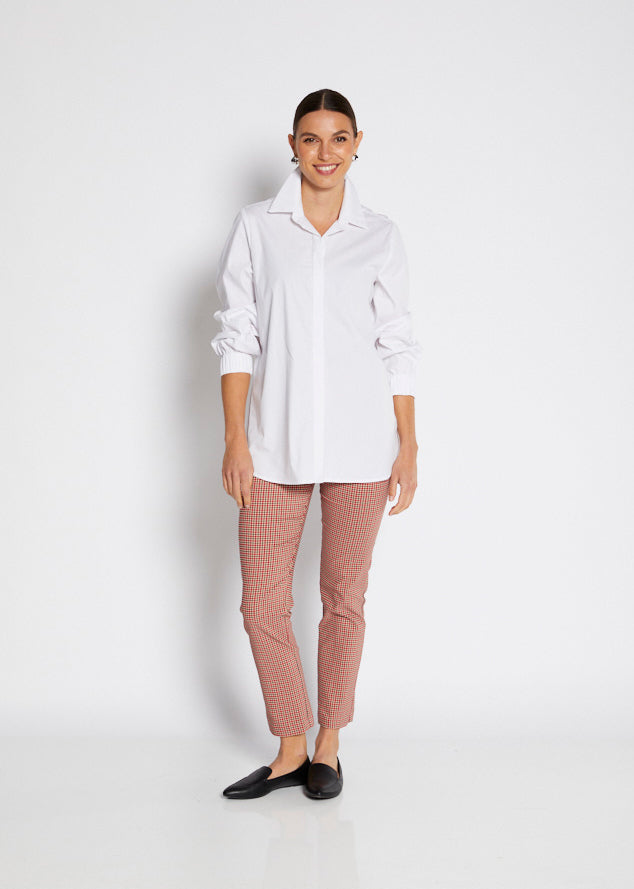 Philosophy Australia Montie Check Trousers in Everly. made in Australia