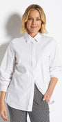 Philosophy Australia Natalie cotton Women's shirt in white, made in Australia