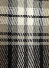 Evie check Bengaline wide leg pants in Monty check