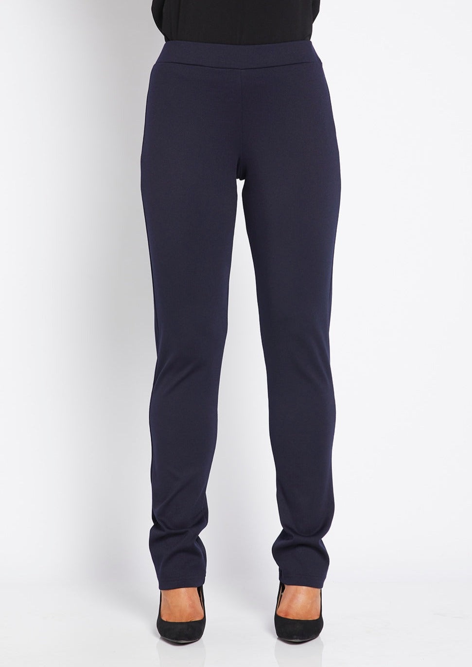 Renegade Ponte Pant in Navy Blue