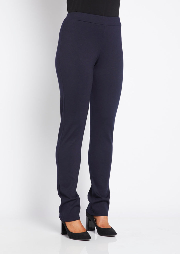 Renegade Ponte Pant in Navy Blue