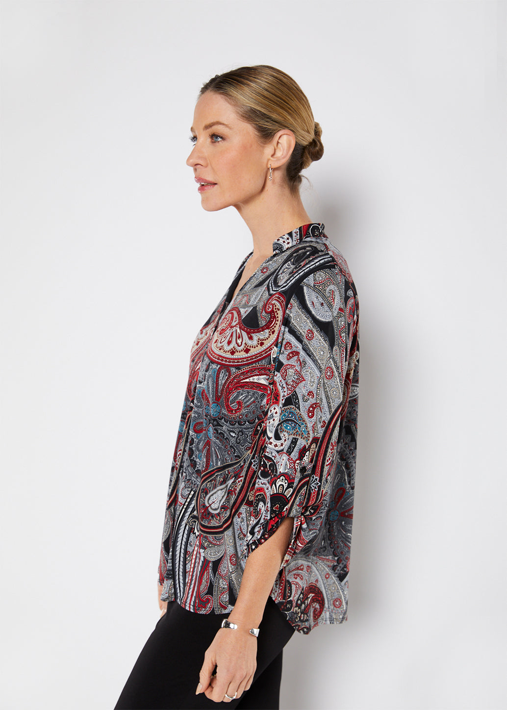 Philosophy Australia Paxton Jersey Tunic in Alila Print, made in Australia