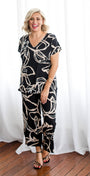 Yogi slinky jersey culottes in Lotus, sustainable slow fashion made in Australia by Philosophy Australia