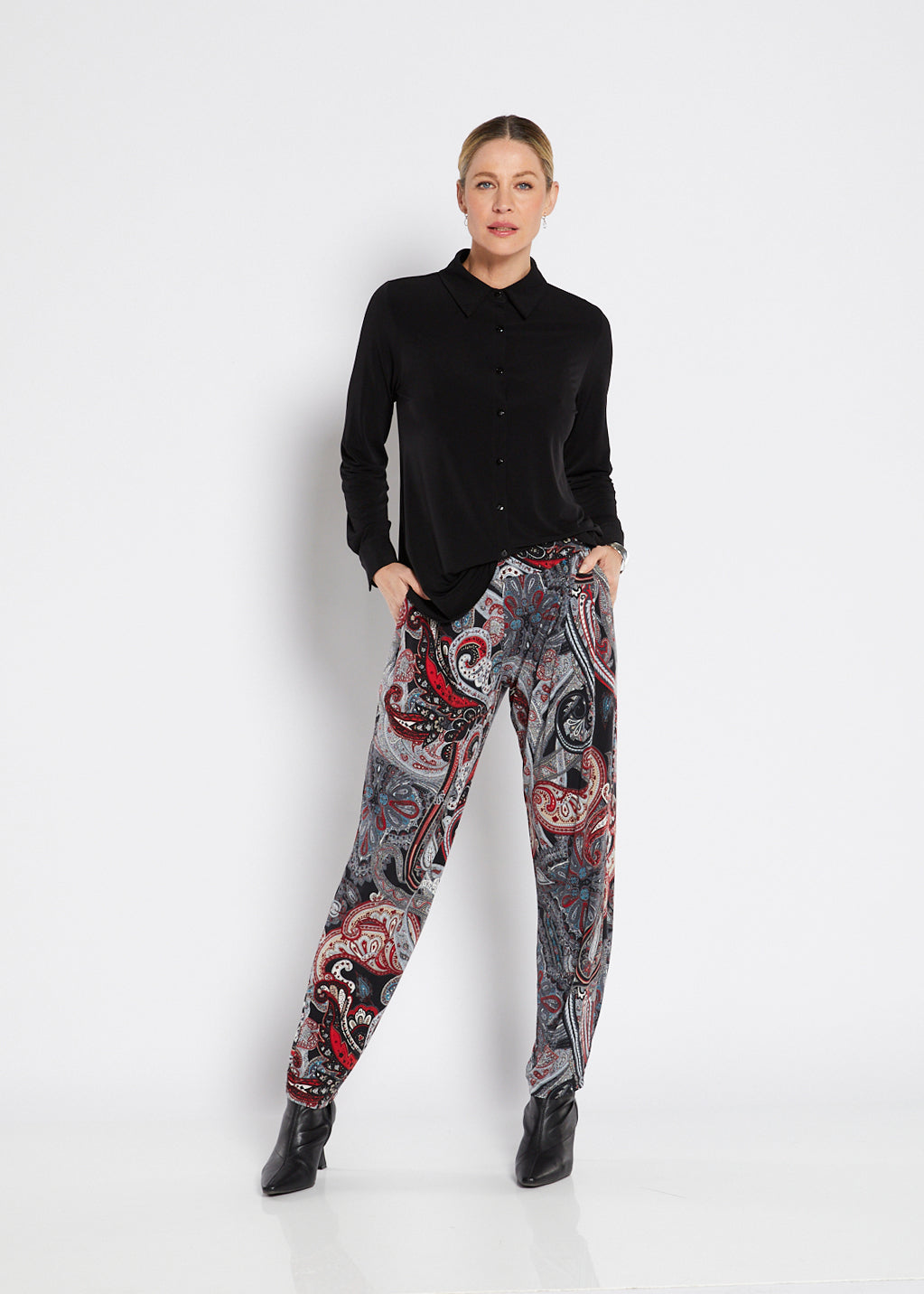 Philosophy Australia Samson Jersey Pant in Alila Print, made in Australia