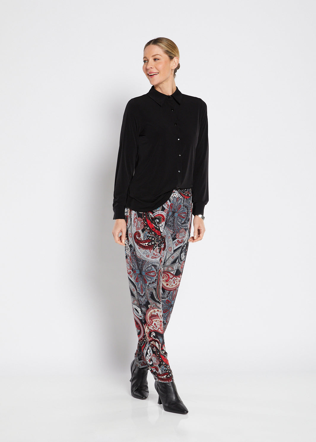 Philosophy Australia Samson Jersey Pant in Alila Print, made in Australia