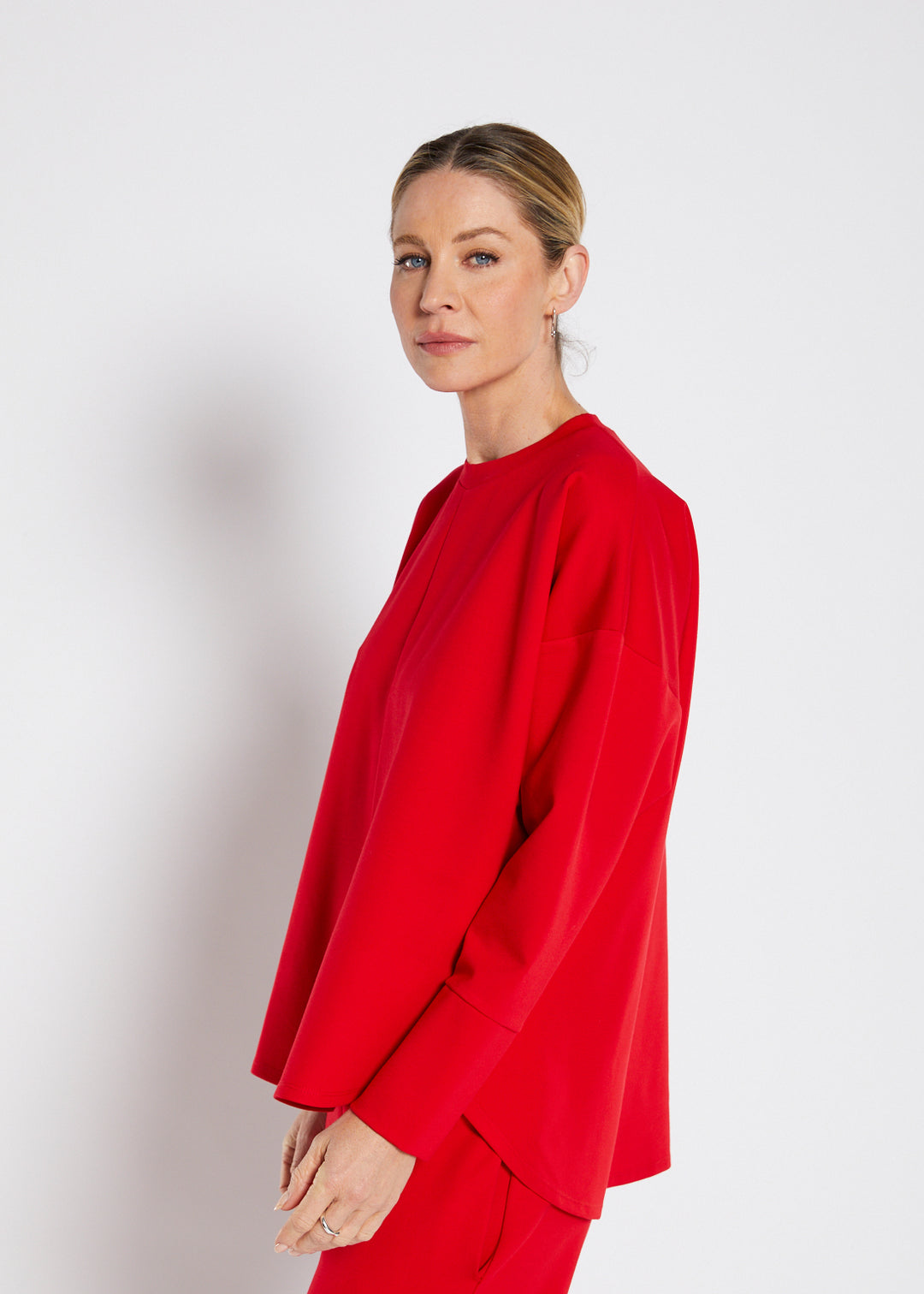 Philosophy Australia Stacey Ponte Top in Red, made in Australia