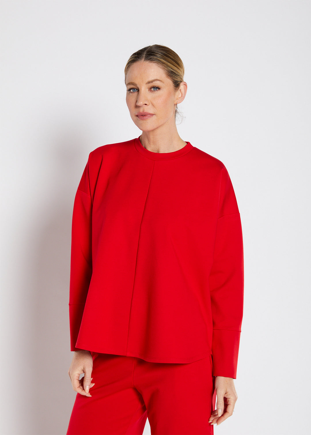 Philosophy Australia Stacey Ponte Top in Red, made in Australia