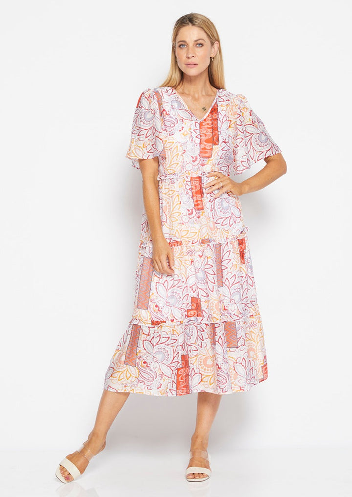Coralle dress in Tapestry