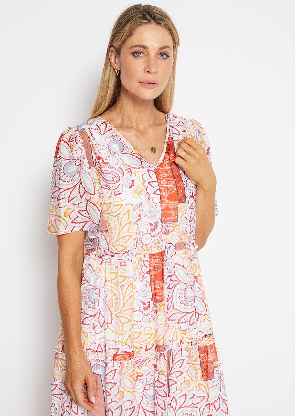 Coralle dress in Tapestry