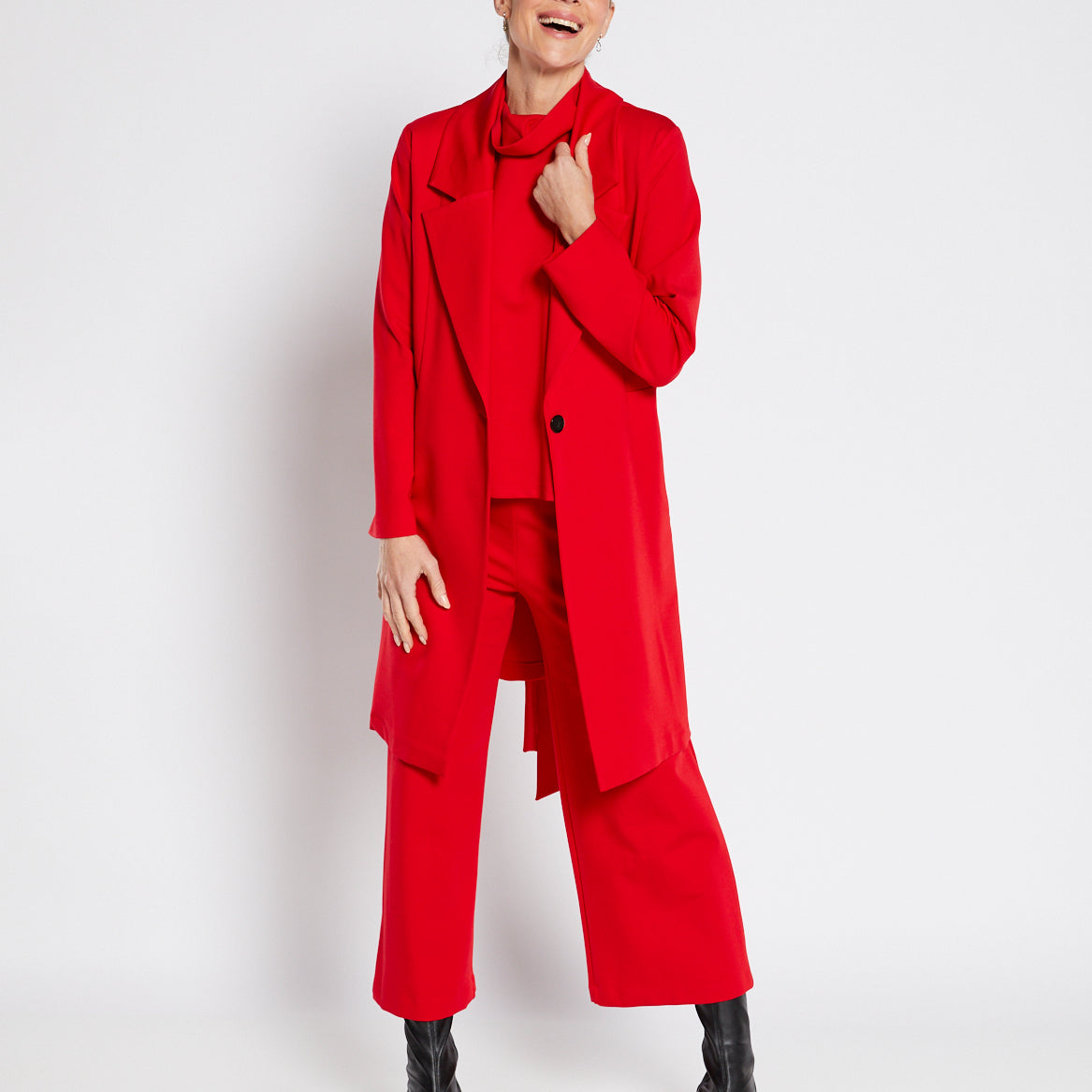 Philosophy Australia Trench Ponte Coat in Red, made in Australia