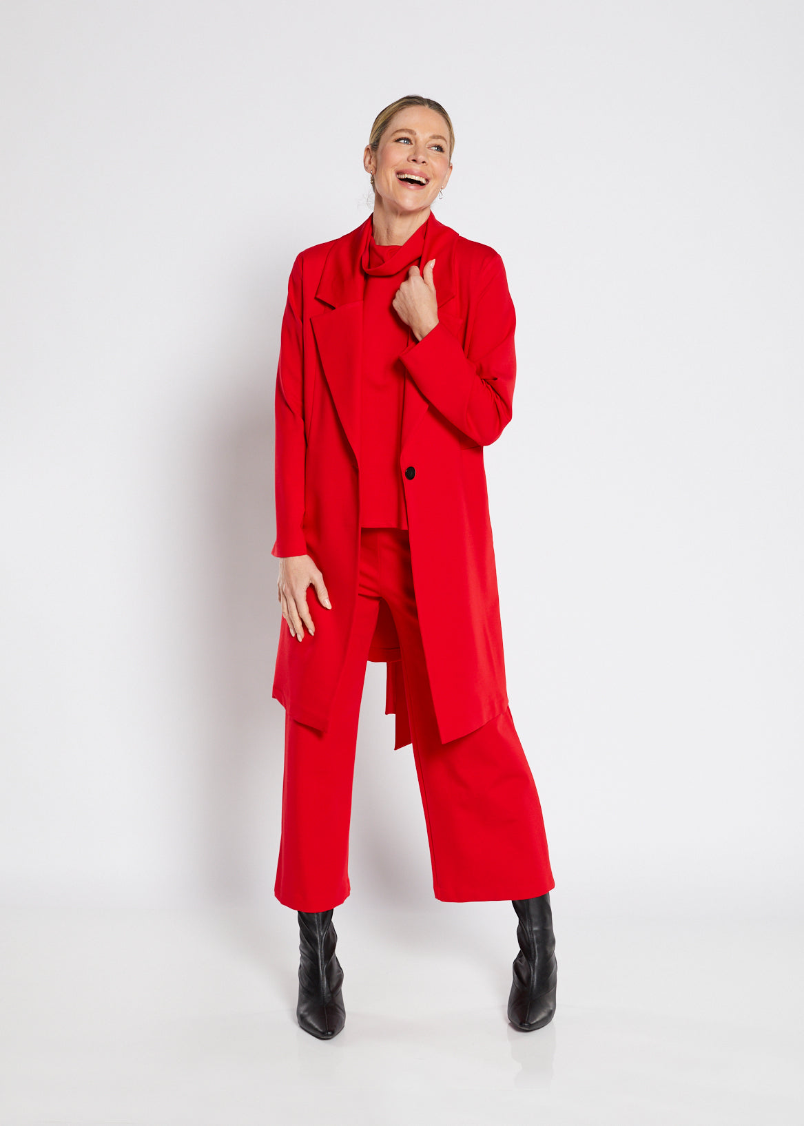 Philosophy Australia Trench Ponte Coat in Red, made in Australia