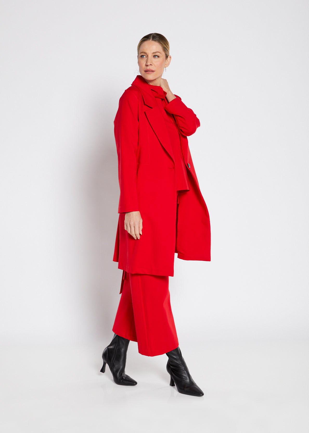 Philosophy Australia Trench Ponte Coat in Red, made in Australia