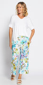 Philosophy Australia ethical women's clothing made in Australia - Barney jersey crop pant in Willow