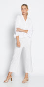 Philosophy Australia Ticket printed Bengaline culotte in Zebros, sustainable slow fashion made in Australia