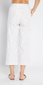 Philosophy Australia Ticket printed Bengaline culotte in Zebros, sustainable slow fashion made in Australia