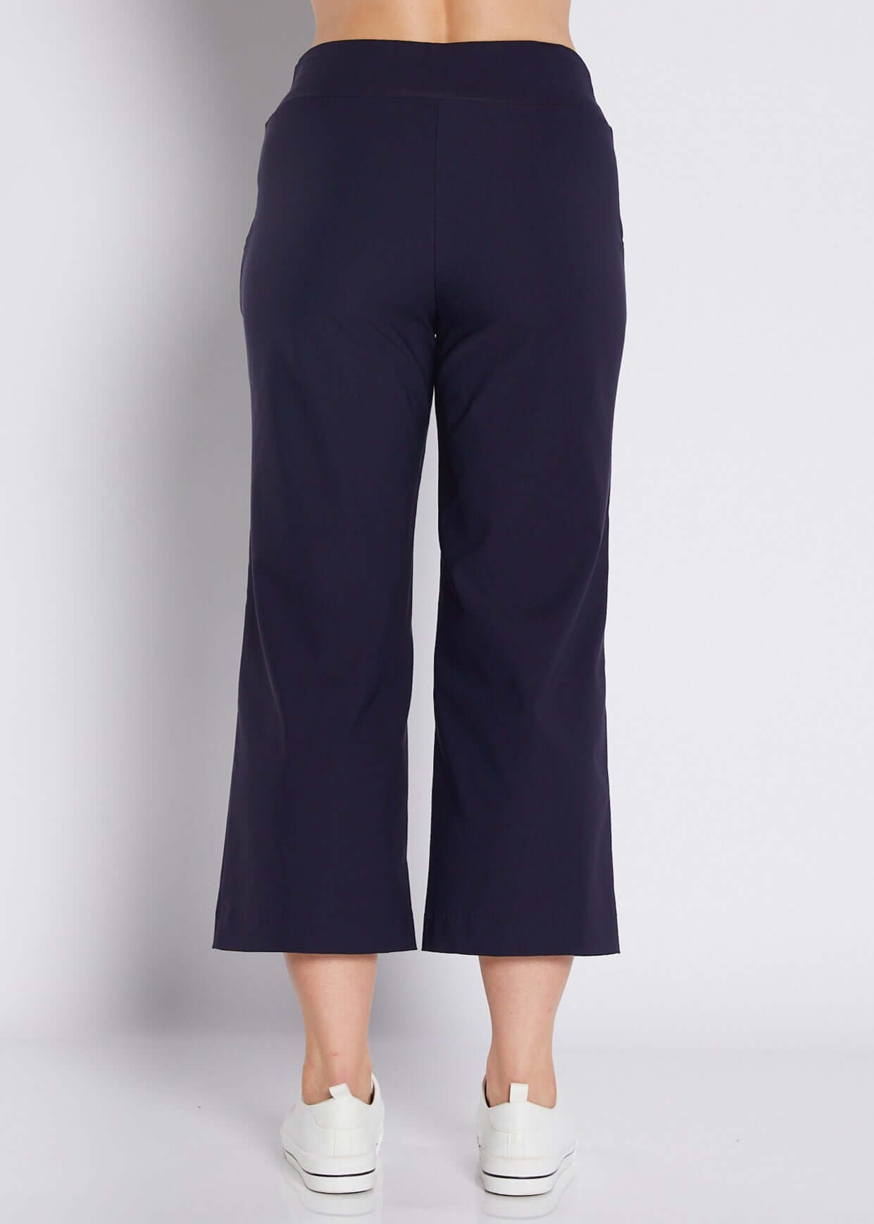 Concert Zenya Bengaline super stretch culottes in navy