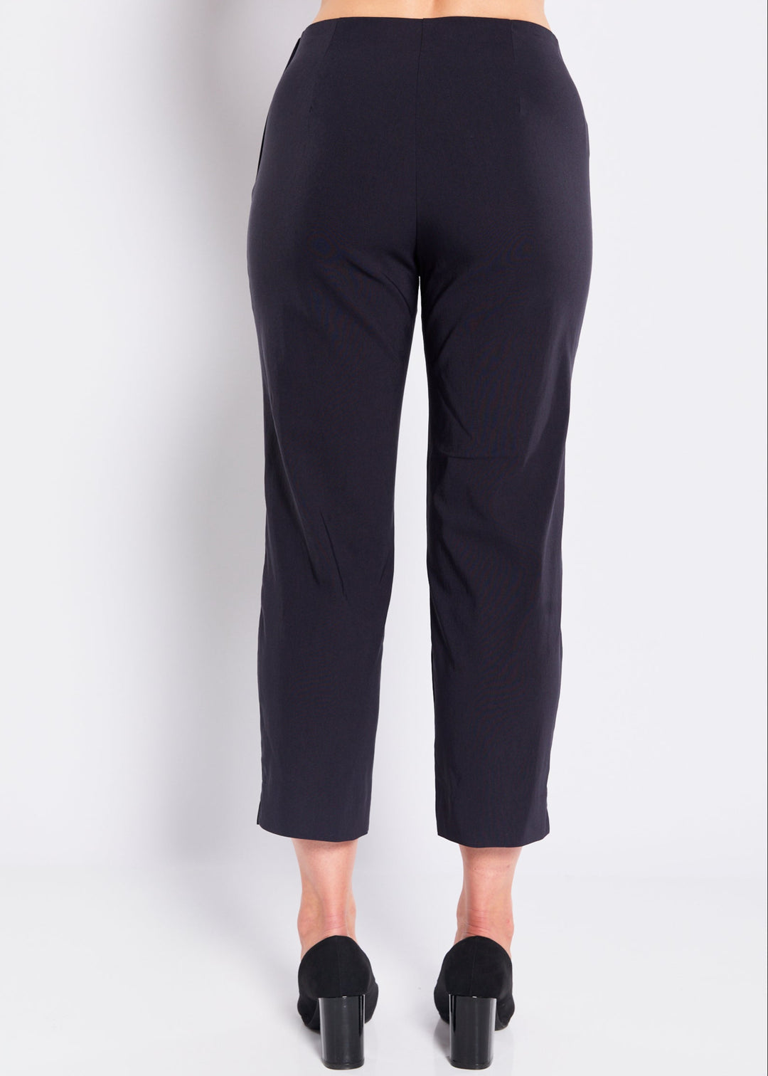 Wow miracle stretch Bengaline 7/8 straight pants in ink navy