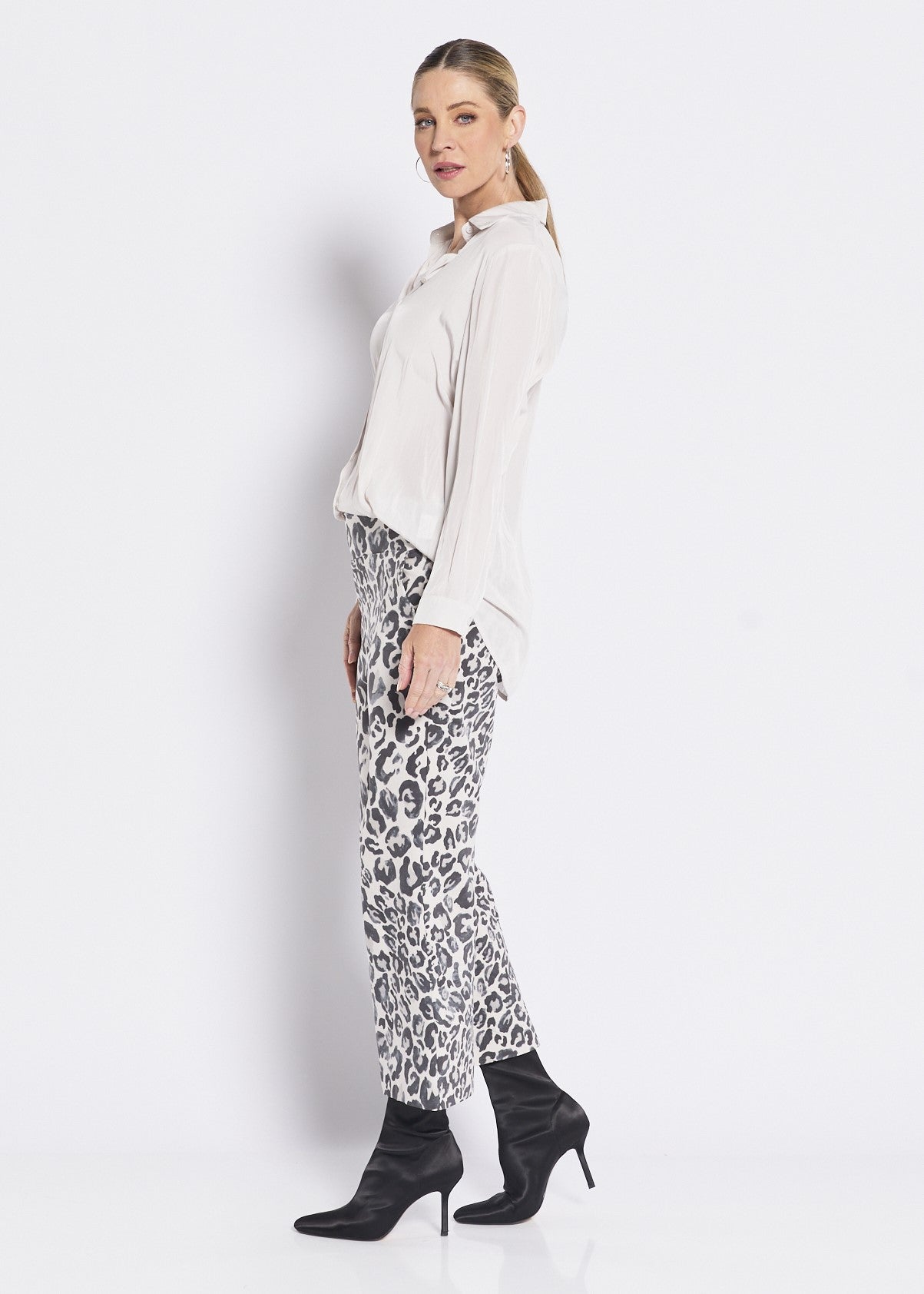 Ticket Zenya printed Bengaline culotte in Chorus
