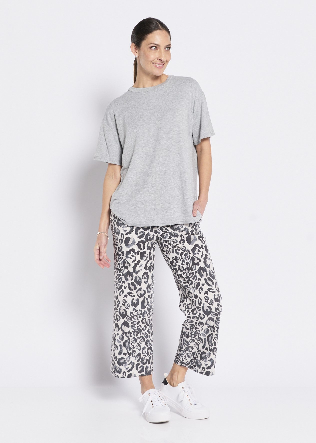 Ticket Zenya printed Bengaline culotte in Chorus