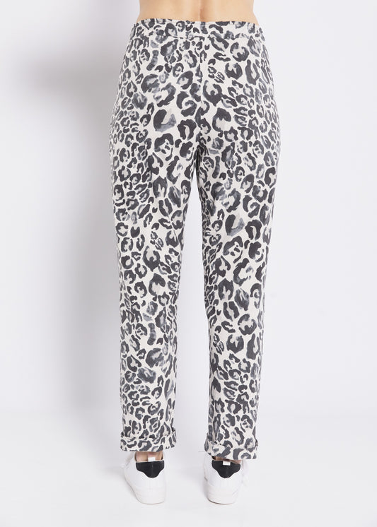 Travel Zenya printed Bengaline relaxed pant in Chorus