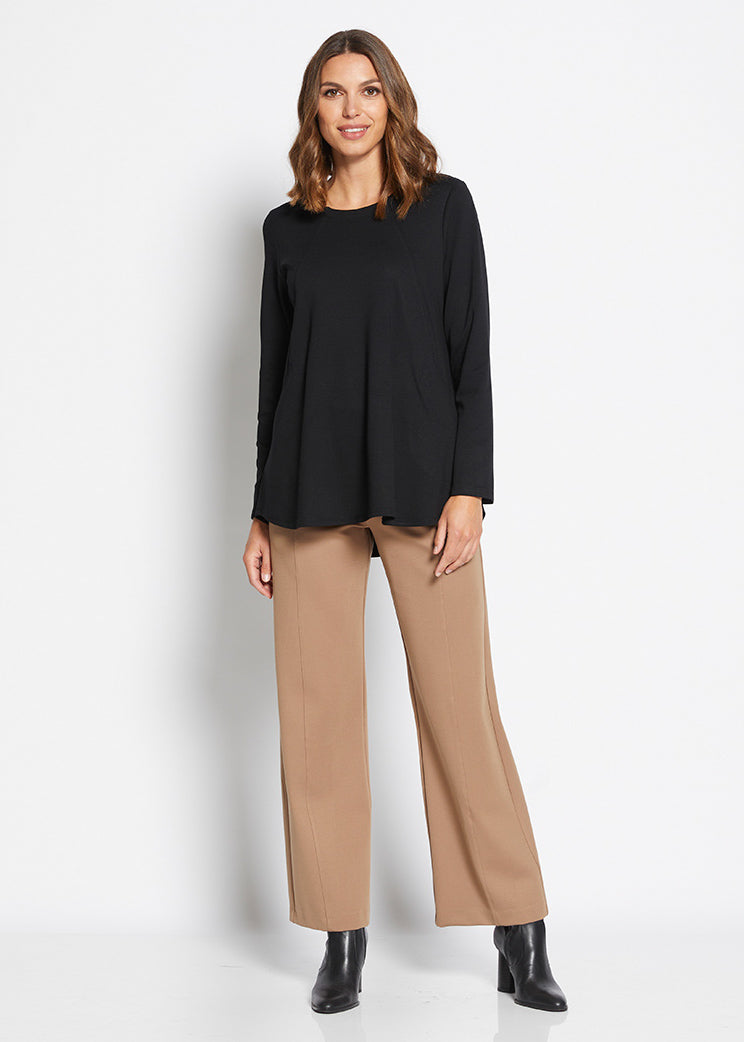 Redleigh Ponte Tunic in Black