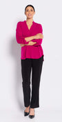 Kafton Foundation slinky jersey tunic in fuchsia, slow fashion made in Australia by Philosophy Australia