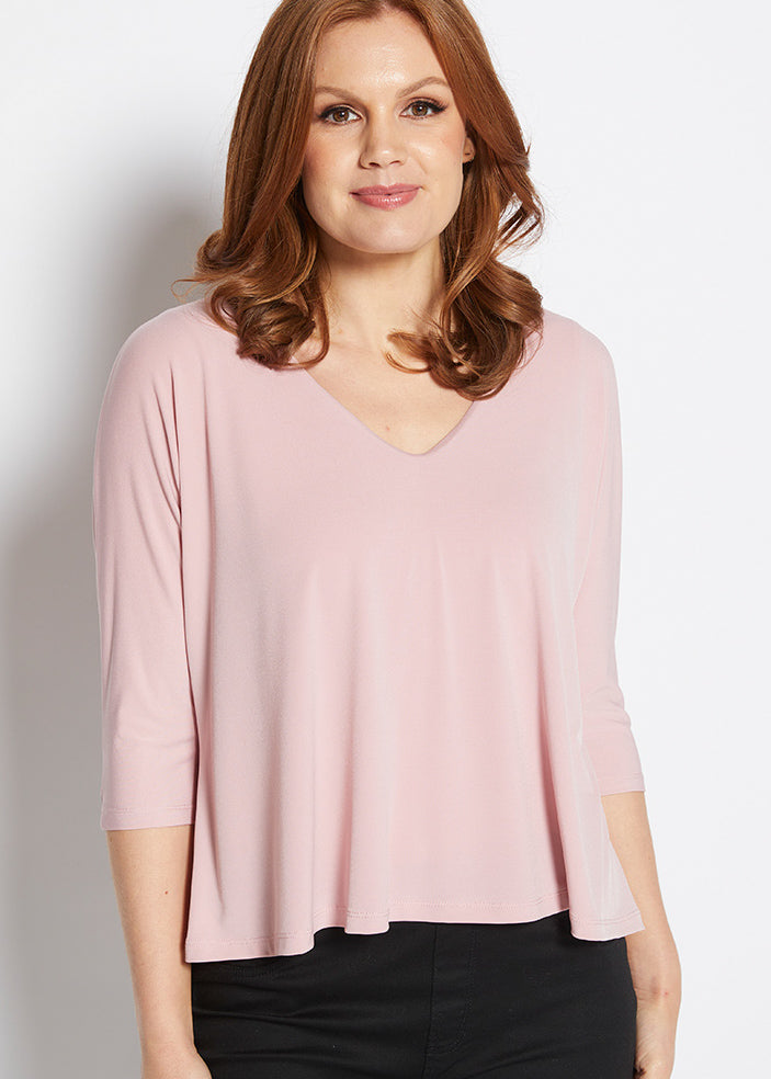 Quad multiway tunic in Dusty Pink