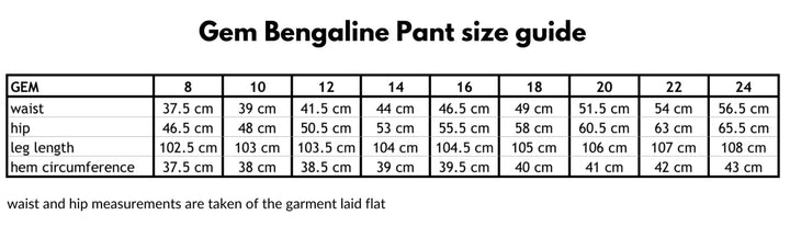 Gem Miracle Bengaline Pants in Ink Navy
