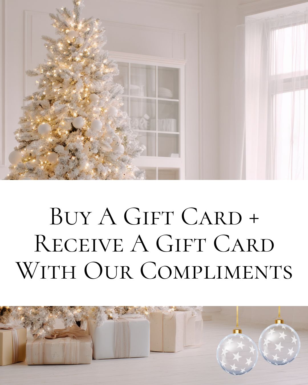 BUY A GIFT CARD, GET A FREE GIFT CARD