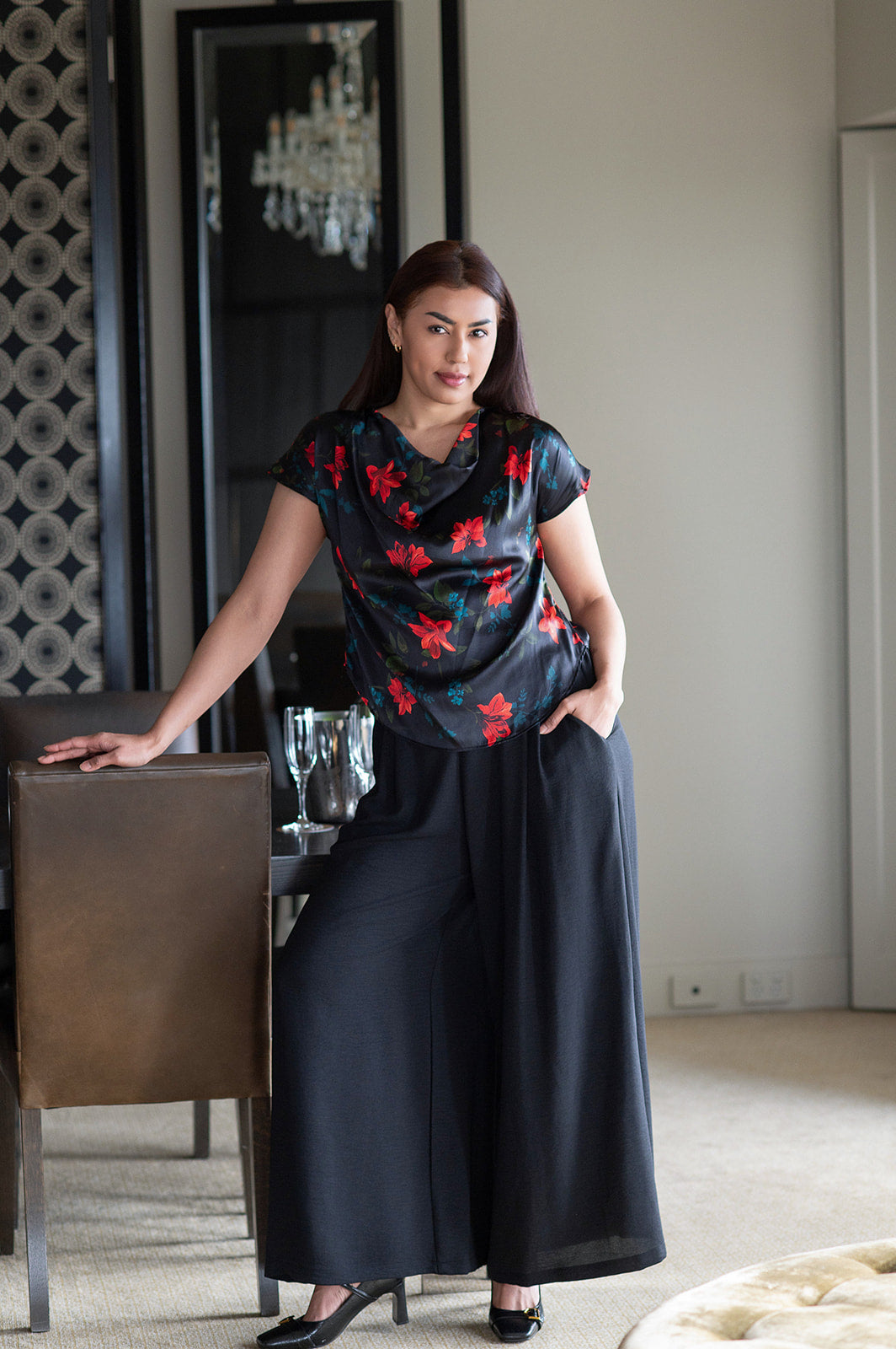 Philosophy Australia X denu collection Anja silk top