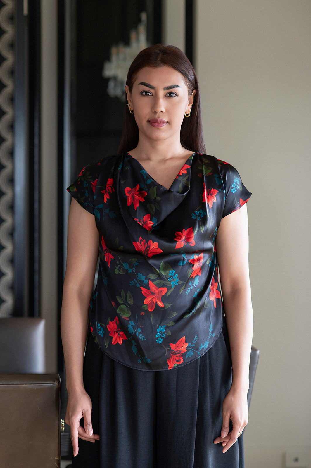 Philosophy Australia X denu collection Anja silk top
