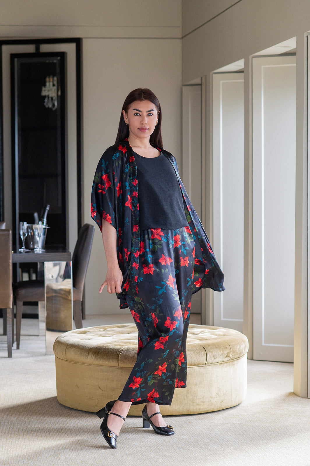 Philosophy Australia x denu collection Claire silk pants