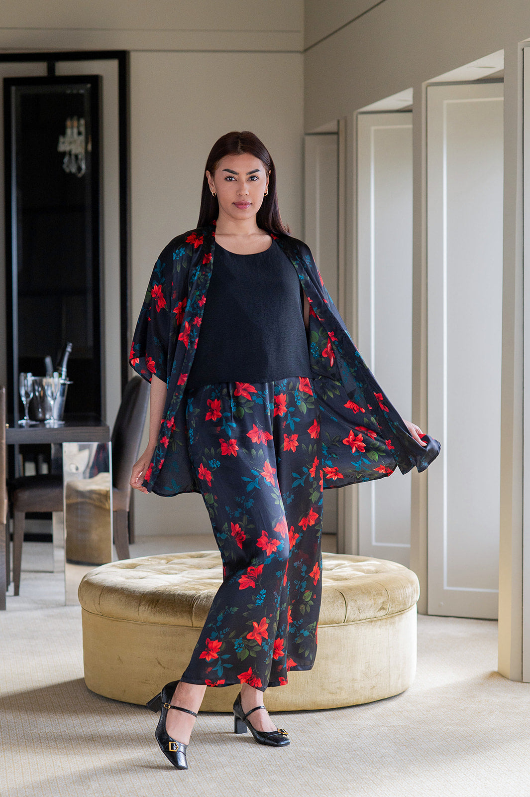 Philosophy Australia x denu collection Claire silk pants